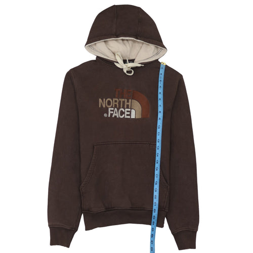 The North Face Men's Brown Pullover Hoodie Size S Cotton Sweatshirt