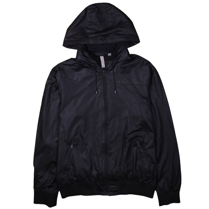 Jonx Wugi Men's Black Full Zip Hooded Jacket Size L