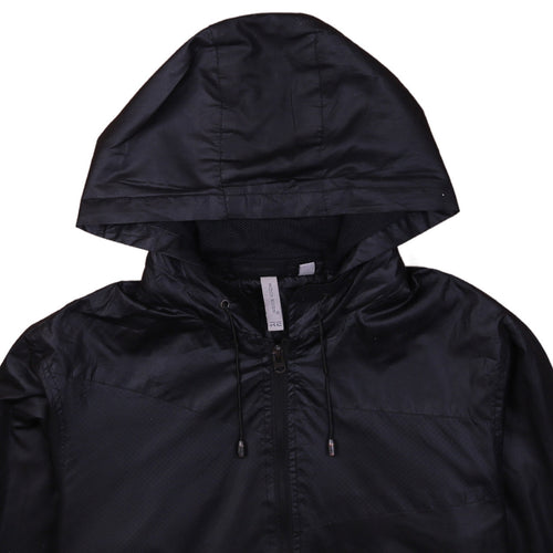 Jonx Wugi Men's Black Full Zip Hooded Jacket Size L