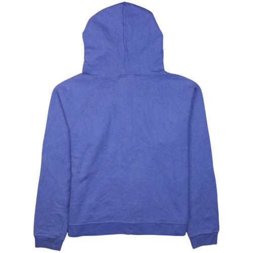 Reebok Womens Blue Full Zip Hoodie Size M Lined Sportswear