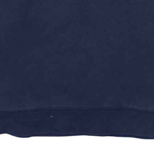 Under Armour Men's Blue ColdGear Fitted Crew Neck Sweatshirt M