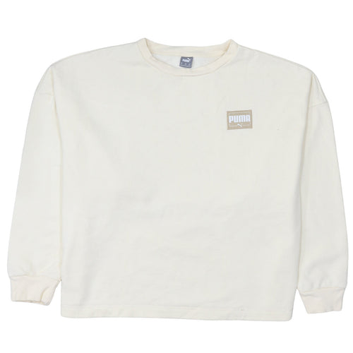 Puma Men's Beige 2XL Crew Neck Pullover Sweatshirt