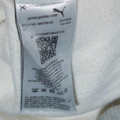 Puma Men's Beige 2XL Crew Neck Pullover Sweatshirt