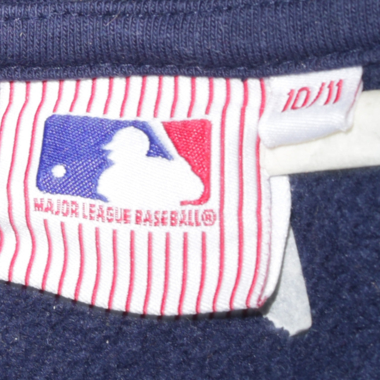 Matalan Boys Navy Full Zip Hoodie 10-11 Years New York Yankees MLB Cotton Blend