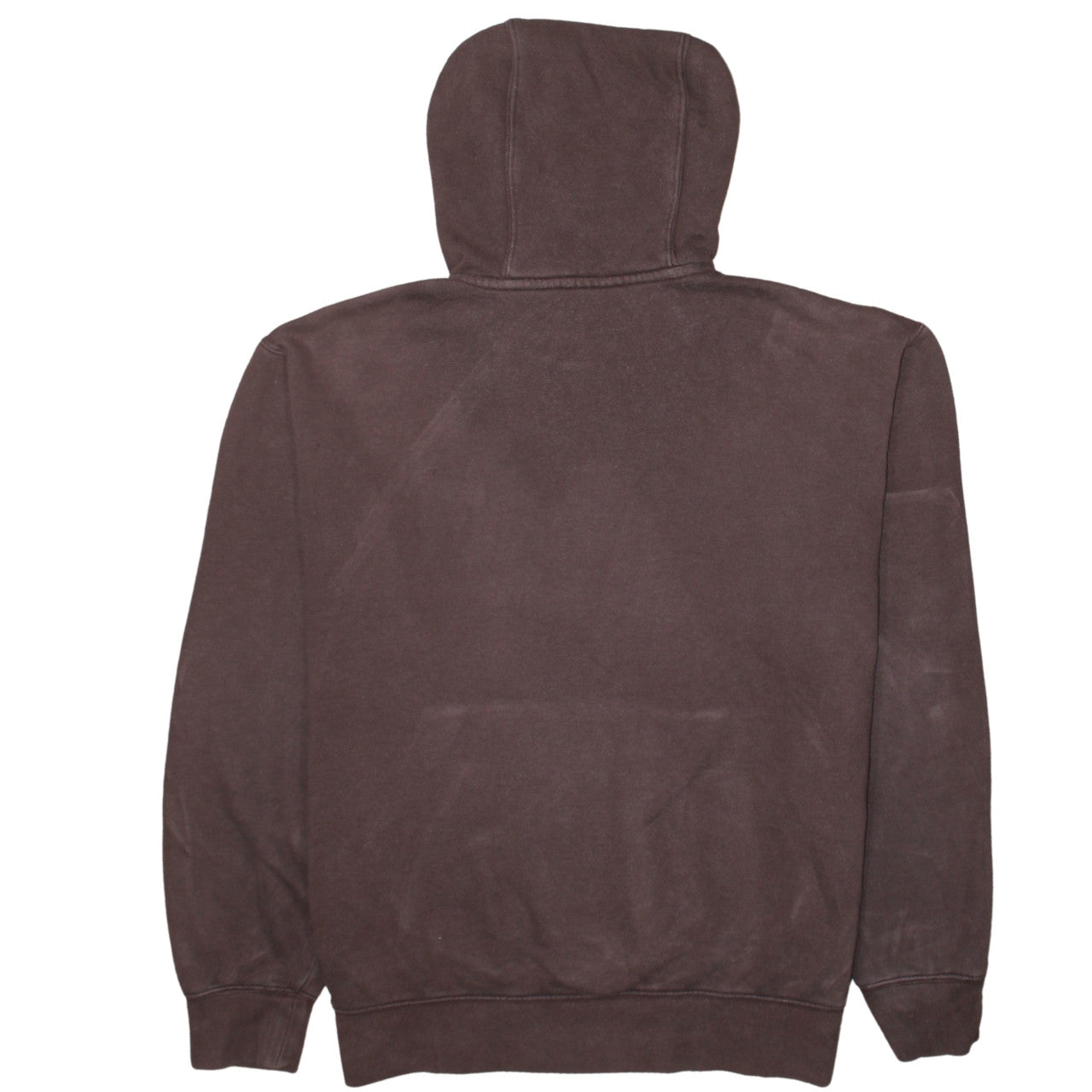 Nike Men's Brown Pullover Hoodie M Regular Fit Fleece Sweatshirt