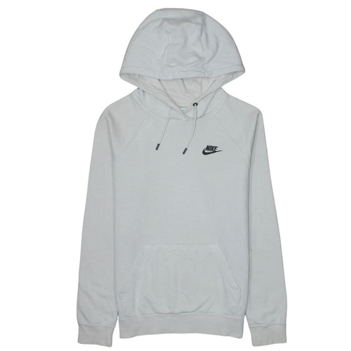 Nike Men's Beige Pullover Hoodie XS Fleece Logo Sweatshirt