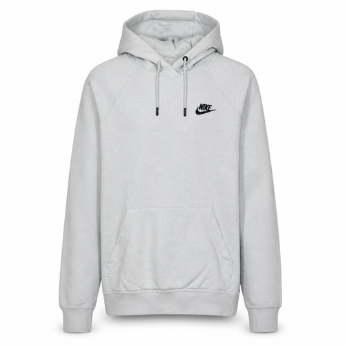 Nike Men's Beige Pullover Hoodie XS Fleece Logo Sweatshirt