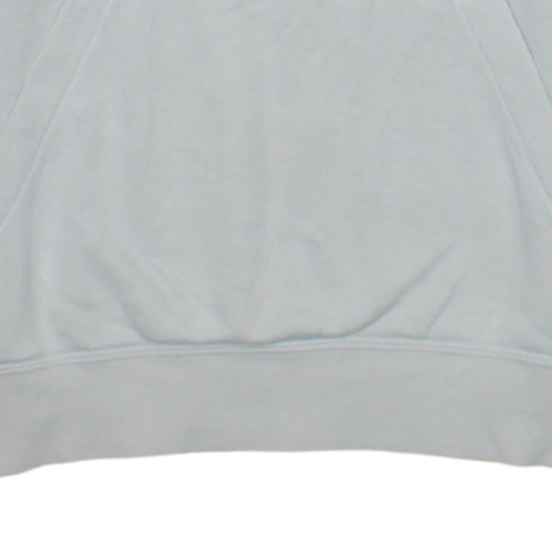 Nike Men's Beige Pullover Hoodie XS Fleece Logo Sweatshirt