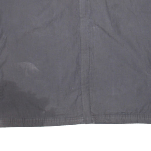 Nike Men's Grey 2XL Basic Zip Jacket Cotton Nylon Lined