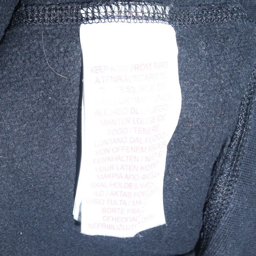 Adidas Womens Black Crew Neck Pullover Sweatshirt Size XS Classic Logo