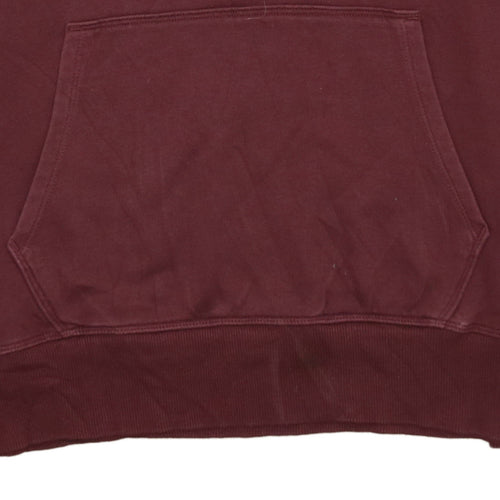 Under Armour Men’s Red Pullover Hoodie Small Relaxed Fit