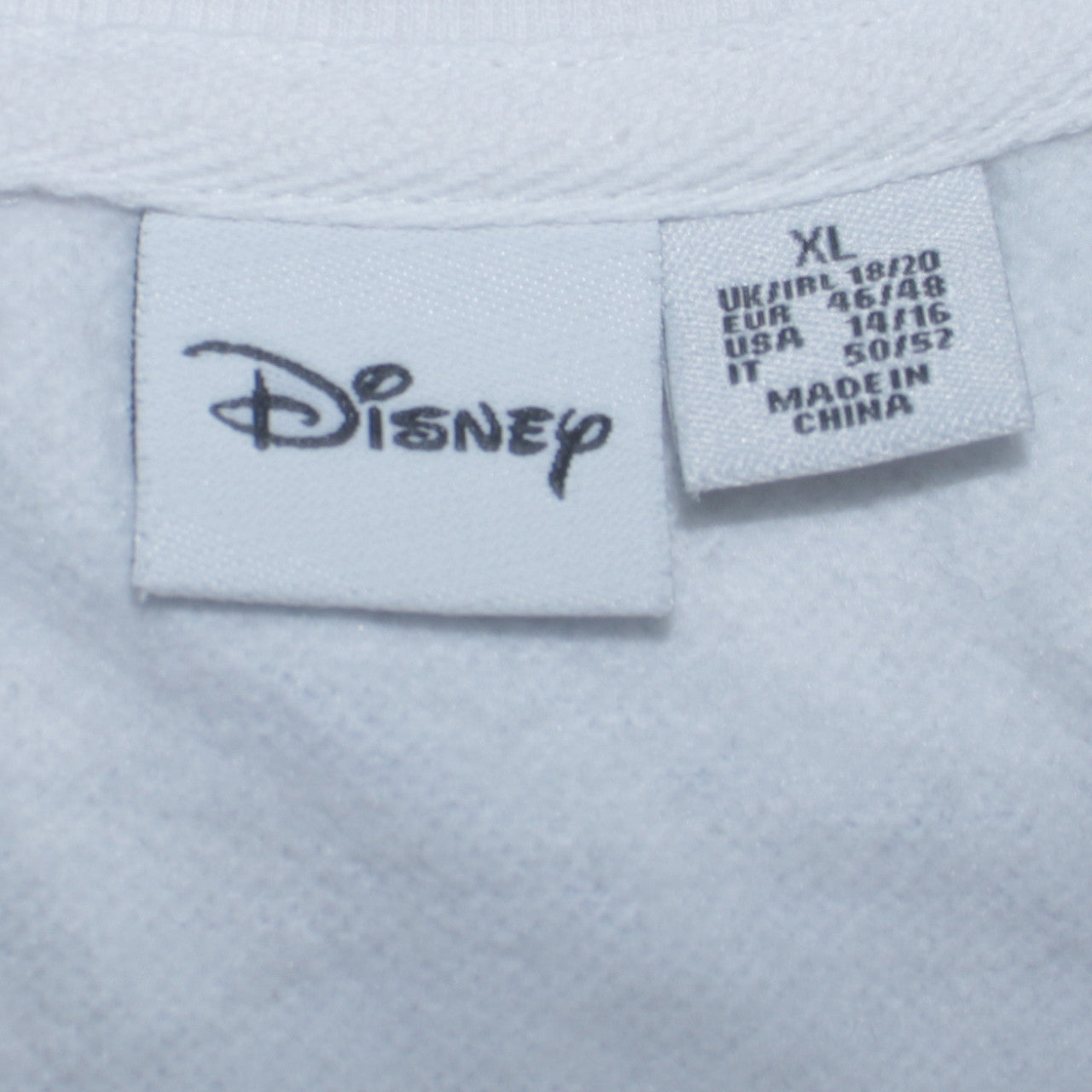 Disney Primark Women's White Stitch Sweatshirt XL 18/20 Pullover