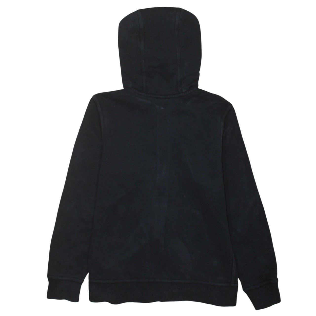 Nike Boys Black Full Zip Hoodie Size 12-13 Years L Casual Sportswear