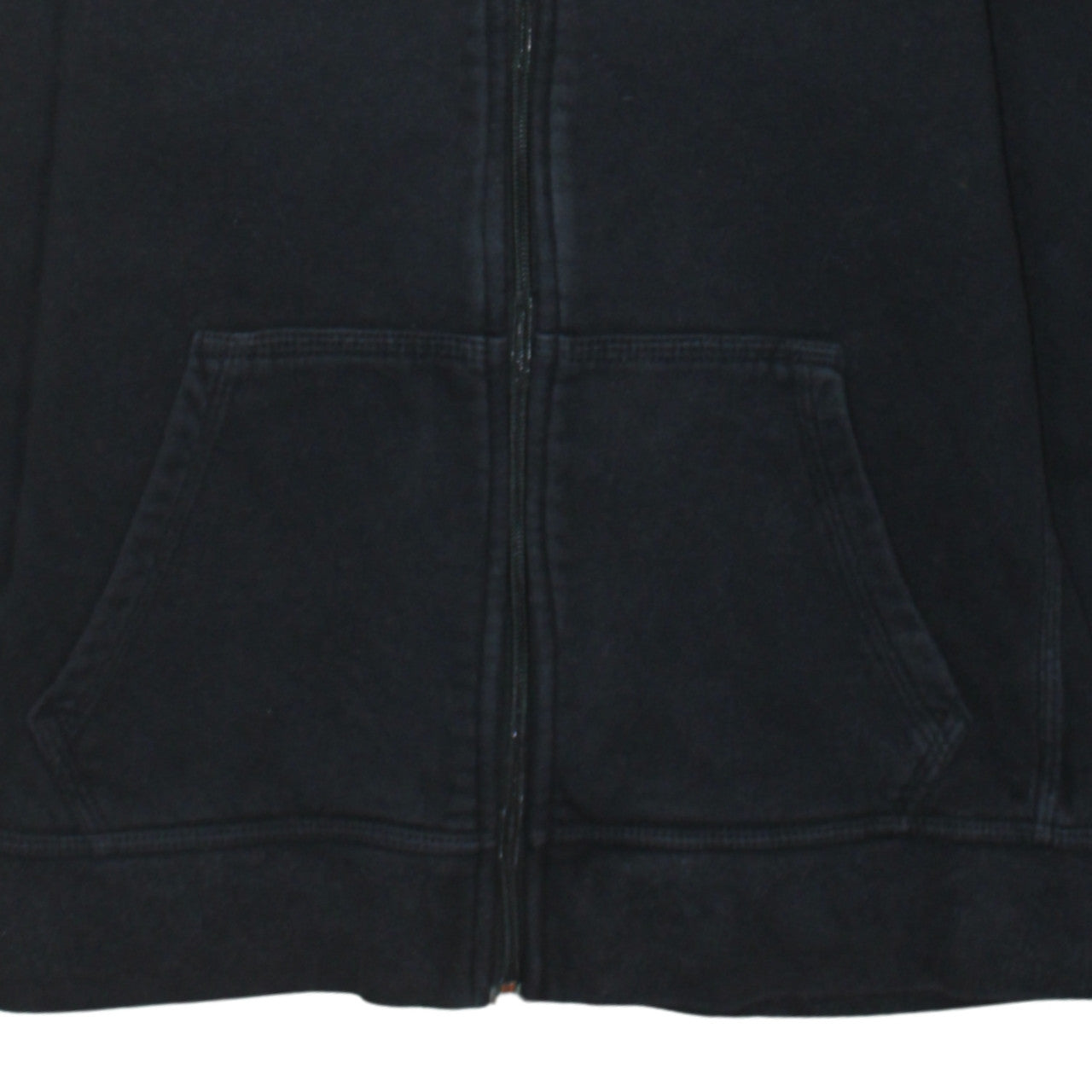 Nike Boys Black Full Zip Hoodie Size 12-13 Years L Casual Sportswear