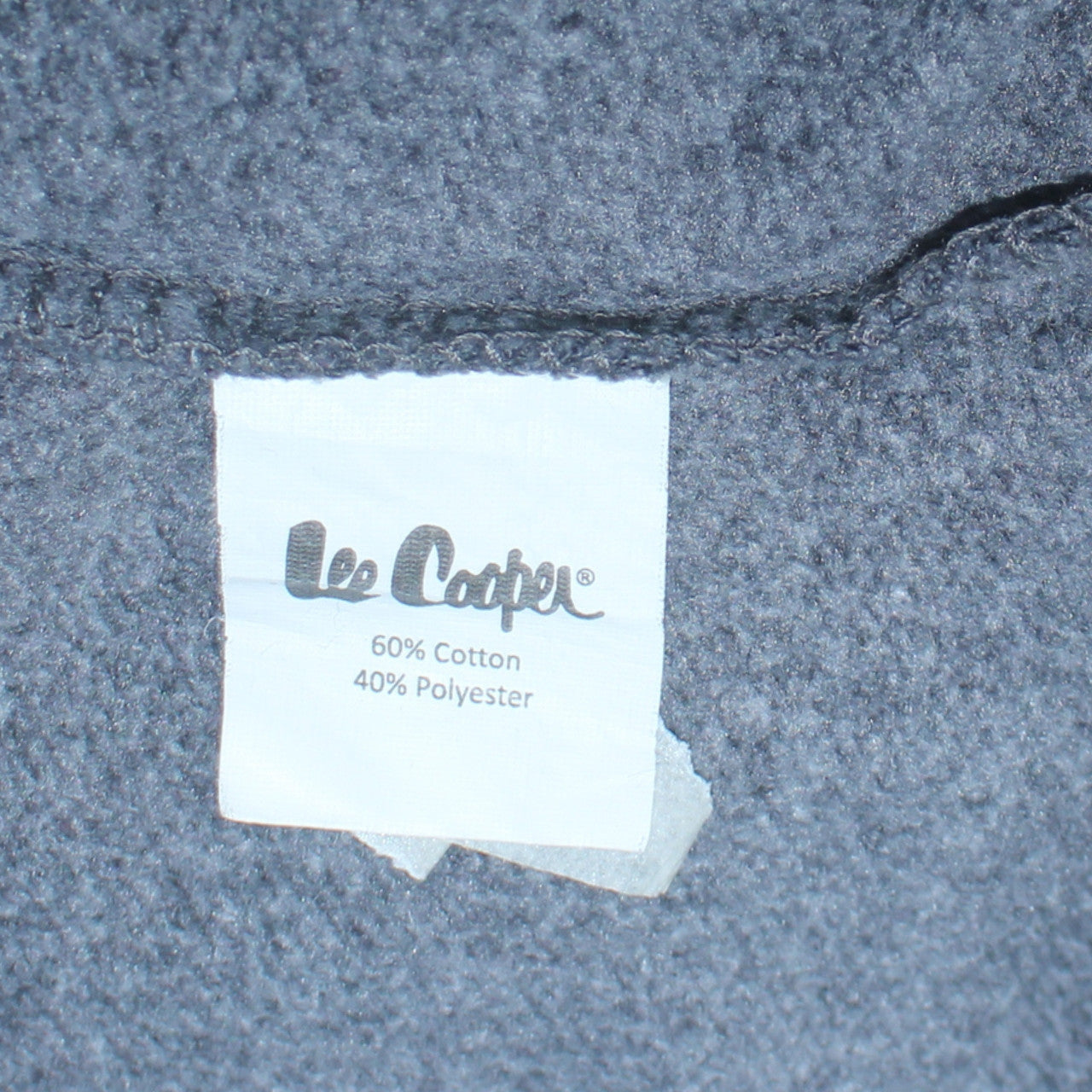 Lee Cooper Womens Grey Medium Pullover Hoodie Cotton Blend