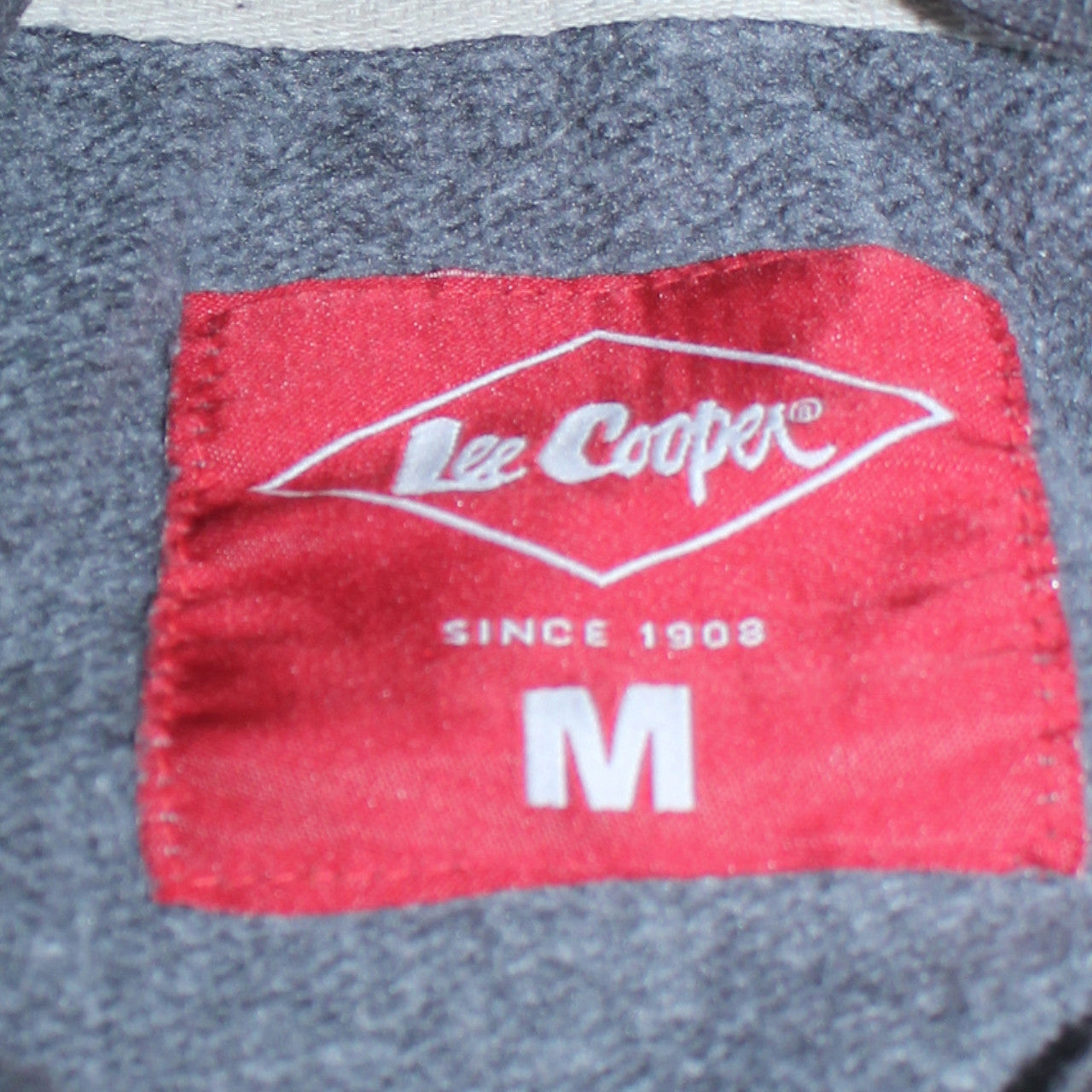 Lee Cooper Womens Grey Medium Pullover Hoodie Cotton Blend
