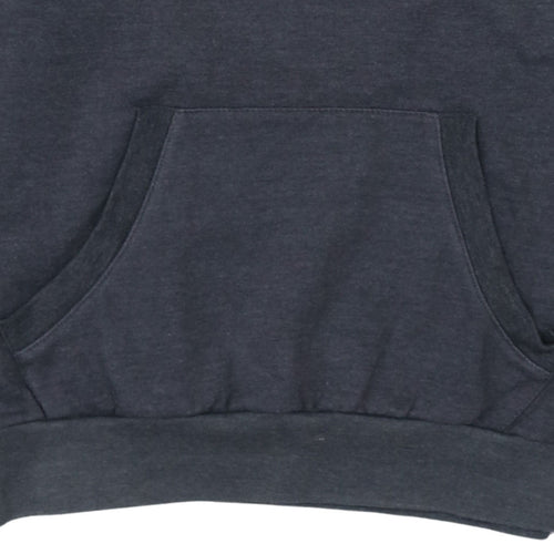 Lee Cooper Womens Grey Medium Pullover Hoodie Cotton Blend