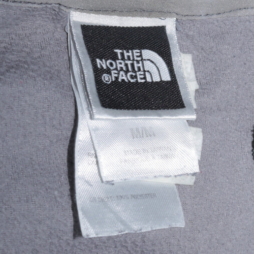 The North Face Men's Grey Fleece 1/4 Zip Pullover Sweatshirt M