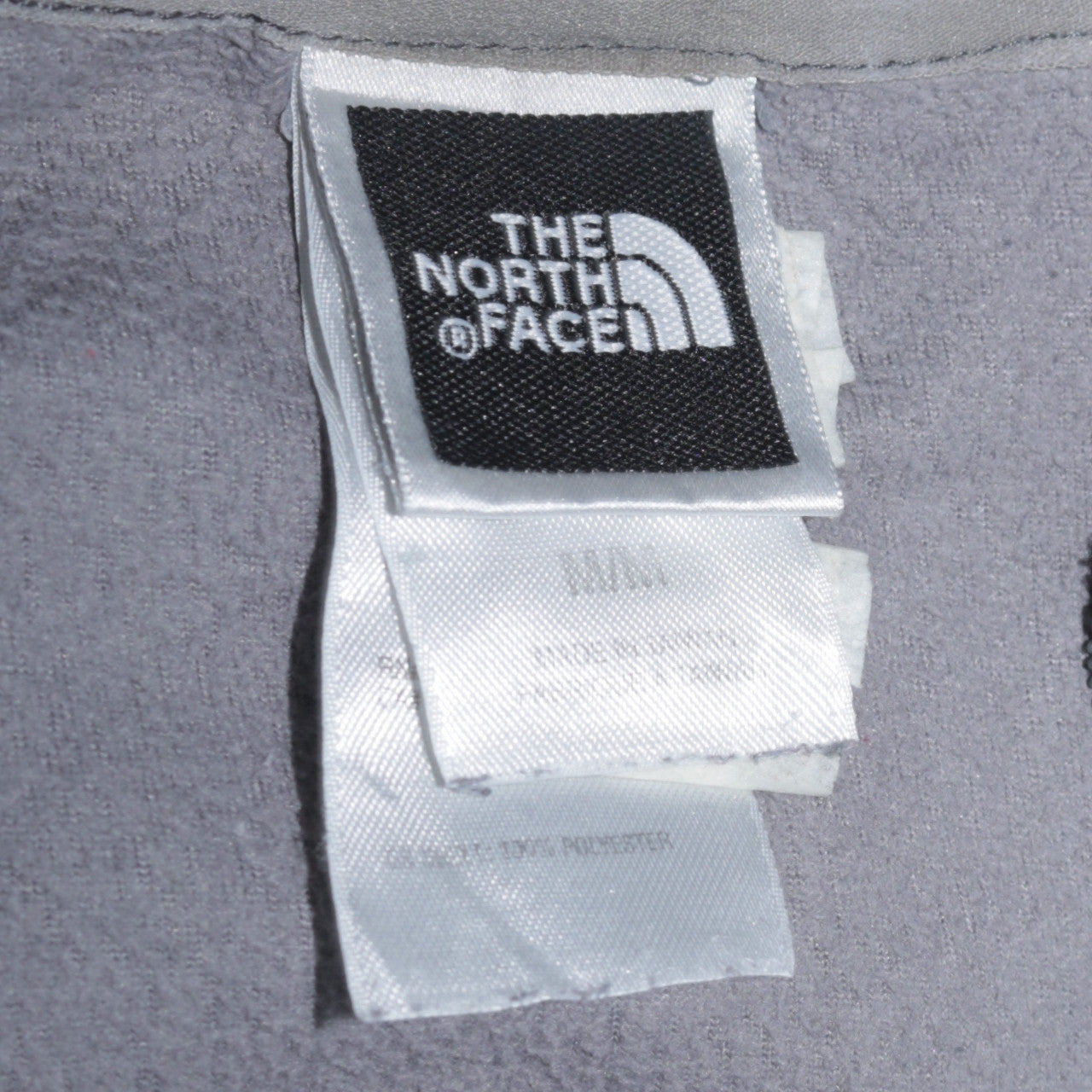 The North Face Men's Grey Fleece 1/4 Zip Pullover Sweatshirt M