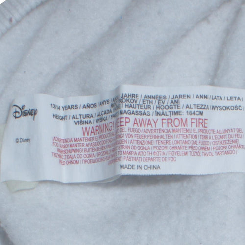 Disney at Primark Girls White Christmas Mickey Mouse Sweatshirt 13-14 Years
