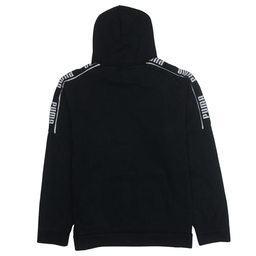 Puma Men's Black XL Pullover Hoodie Graphic Logo Sportswear