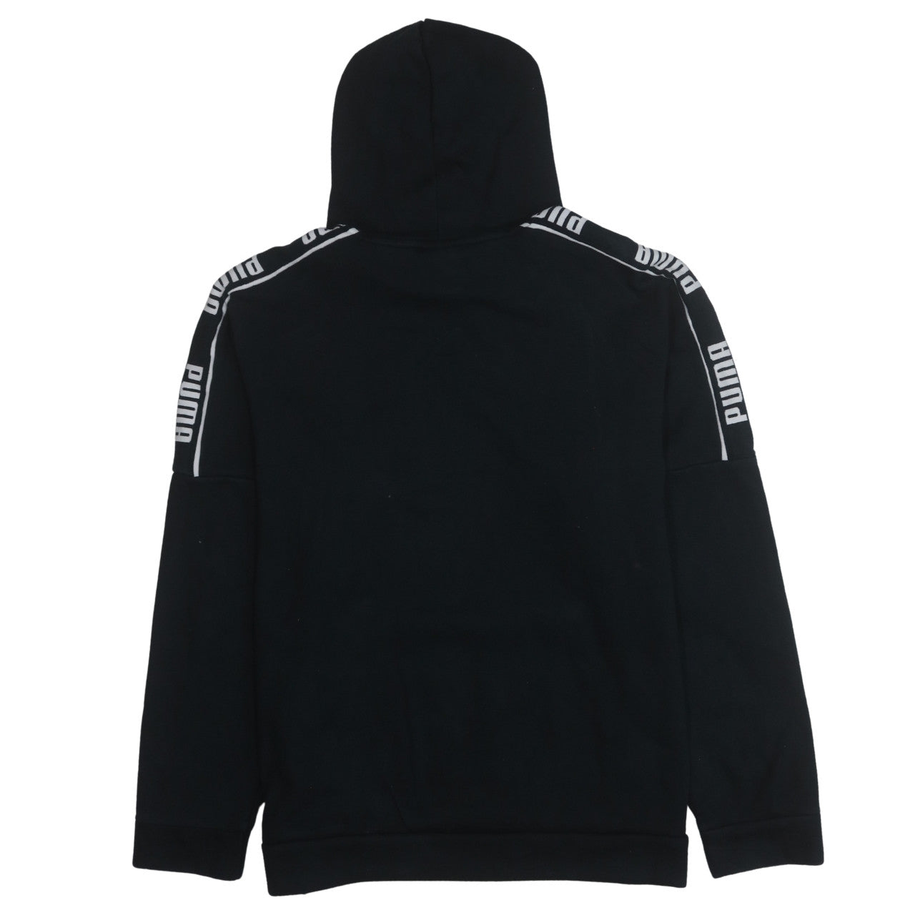 Puma Men's Black XL Pullover Hoodie Graphic Logo Sportswear