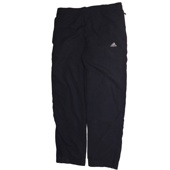 Adidas Boys Black M Track Pants Elastic Waist Jogger Style Activewear
