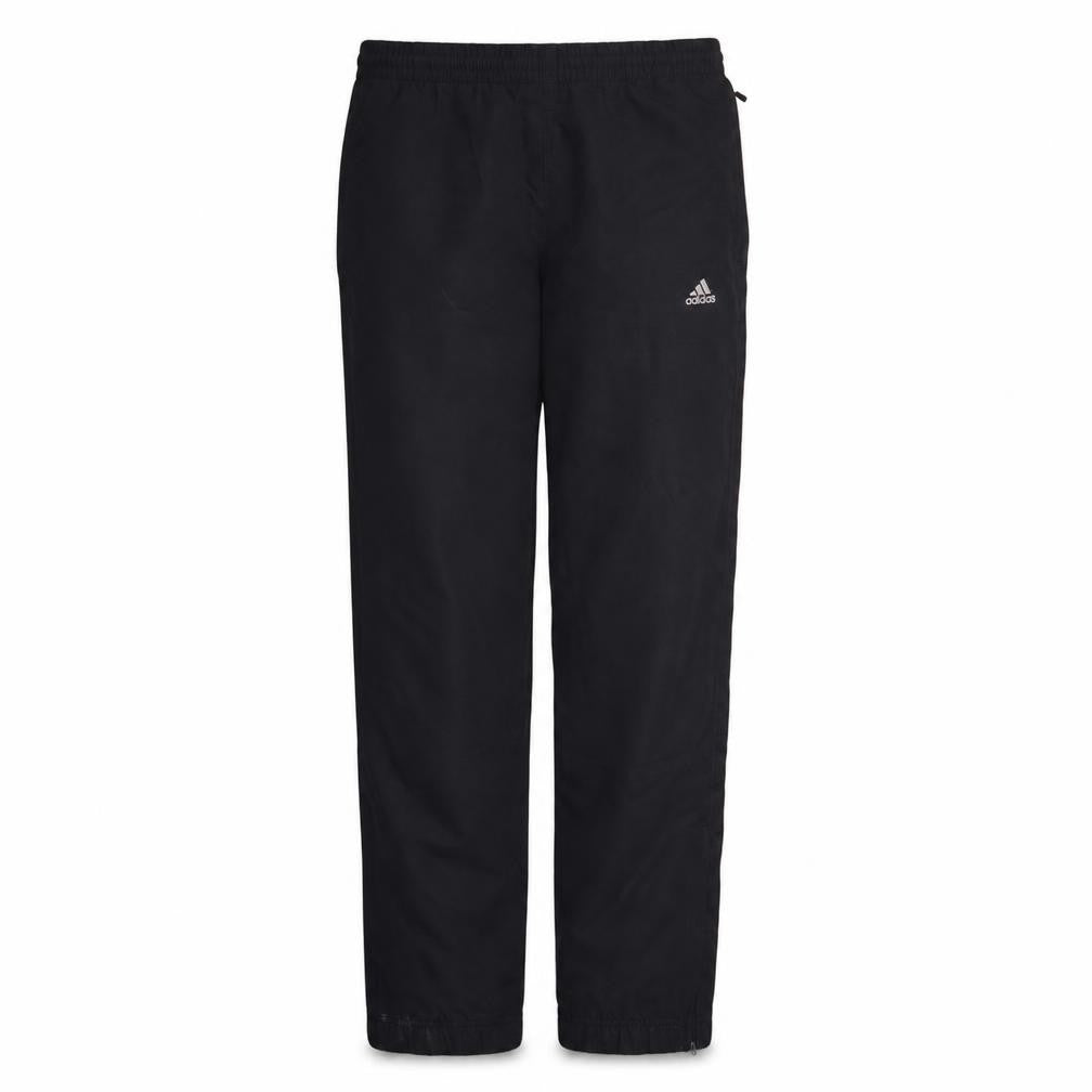 Adidas Boys Black M Track Pants Elastic Waist Jogger Style Activewear