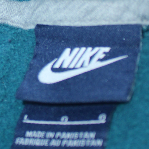 Nike Men's Blue Pullover Hoodie Size L Fleece Sportswear