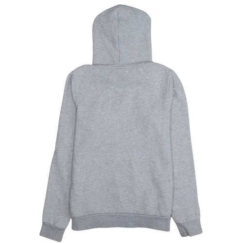 Puma Women Grey Logo Pullover Hoodie Size 12 Medium