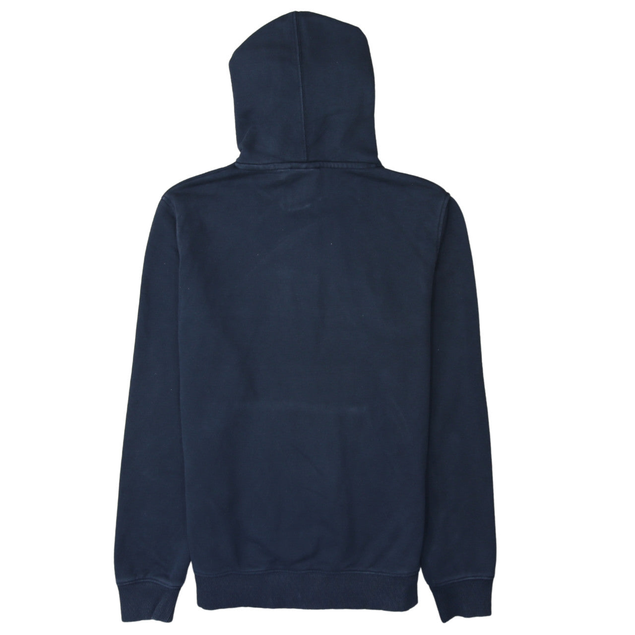 Napapijri Men's Blue Logo Pullover Hoodie Size M