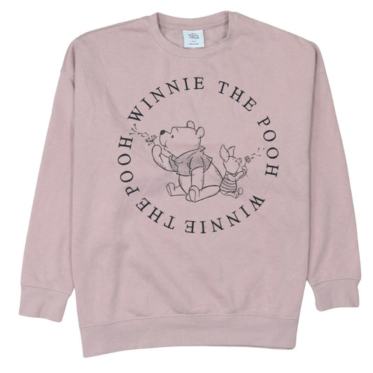 Disney Winnie the Pooh Women's Pink M Pullover Sweatshirt