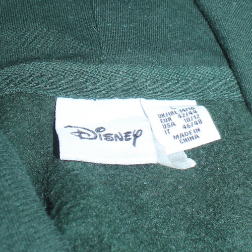 Disney Primark Cares Women's Green Pullover Hoodie Size L 14/16