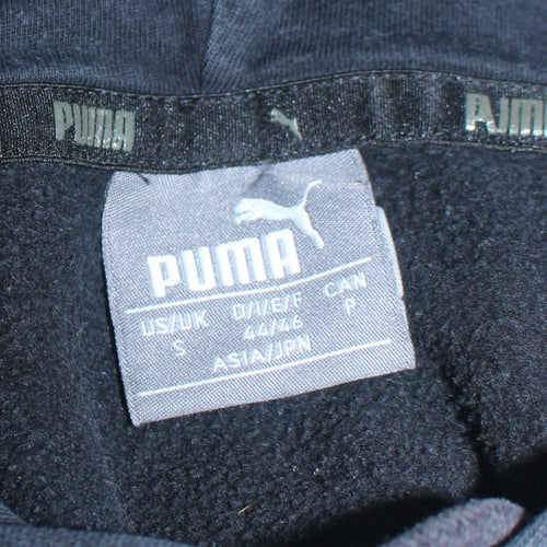 Puma Men's Black Regular Fit Pullover Hoodie Size S