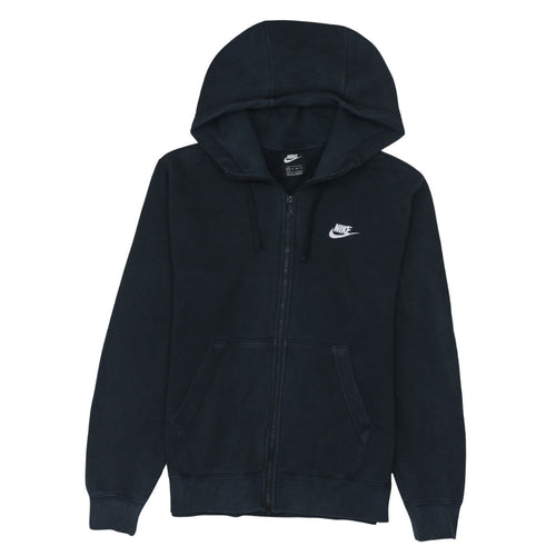 Nike Men's Black XS Full Zip Hoodie Fleece Sweatshirt