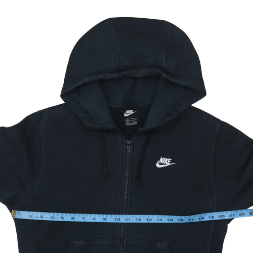 Nike Men's Black XS Full Zip Hoodie Fleece Sweatshirt