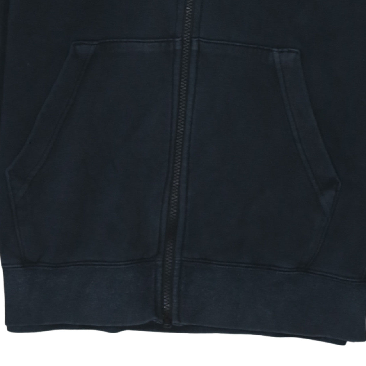 Nike Men's Black XS Full Zip Hoodie Fleece Sweatshirt