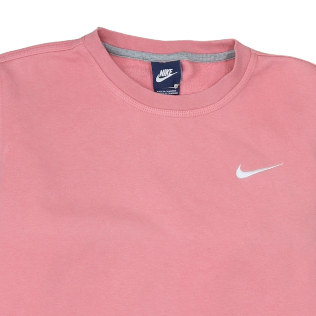 Nike Women's Pink Crew Neck Pullover Sweatshirt Size M