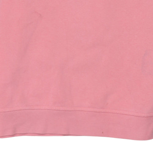 Nike Women's Pink Crew Neck Pullover Sweatshirt Size M