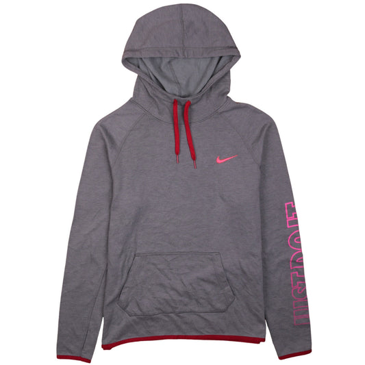 Nike Womens Grey Dri-FIT Pullover Hoodie Size M