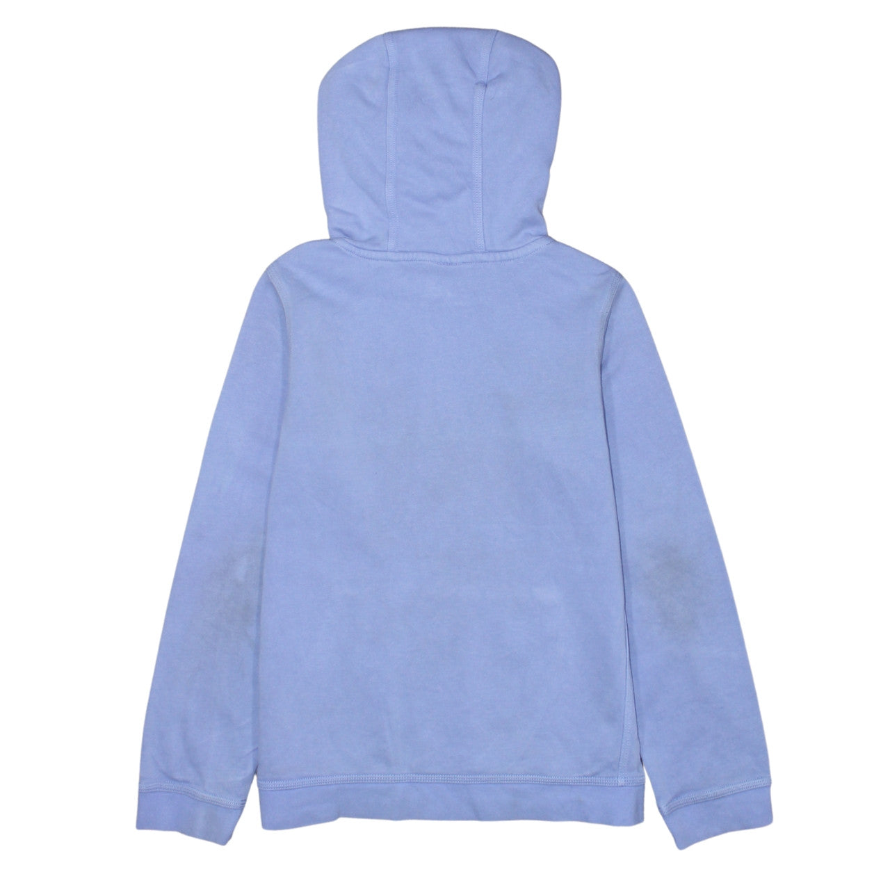 Nike Girls Blue Pullover Hoodie Size 13-14 Years Regular Fit Fleece