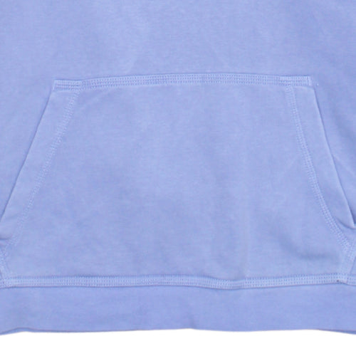 Nike Girls Blue Pullover Hoodie Size 13-14 Years Regular Fit Fleece