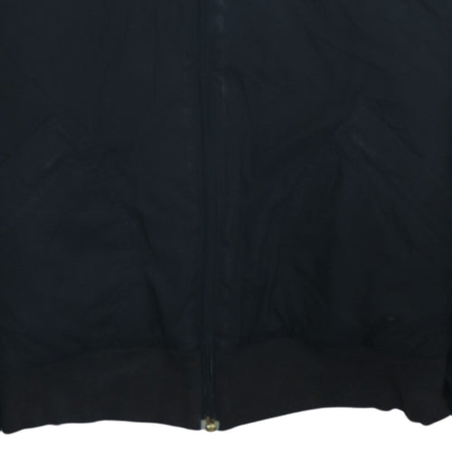 Puma Women Black Size 16 Bomber Jacket Full Zip Casual Sportswear