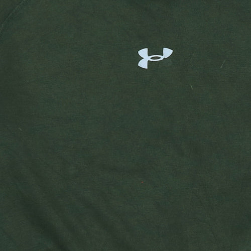 Under Armour Men's Green XS Pullover Hoodie ColdGear Fleece
