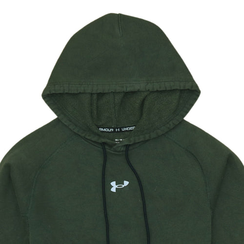 Under Armour Men's Green XS Pullover Hoodie ColdGear Fleece