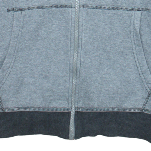 Nike Boys Grey XL Full Zip Fleece Hoodie Sweatshirt