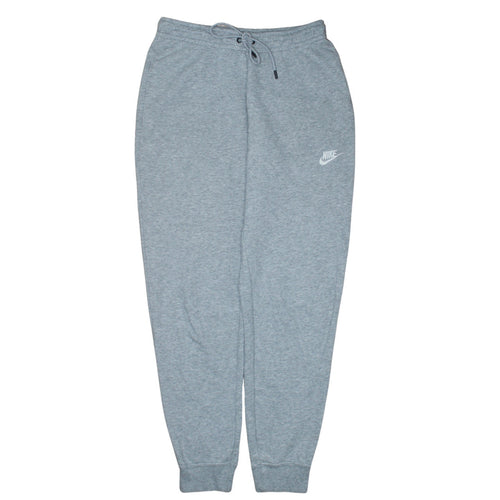 Nike Boys Grey Jogger Sweatpants Small Fleece Activewear Trousers