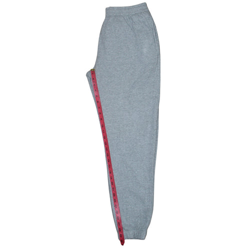 Kappa Men’s Grey Fleece Joggers XL Regular Fit Sportswear