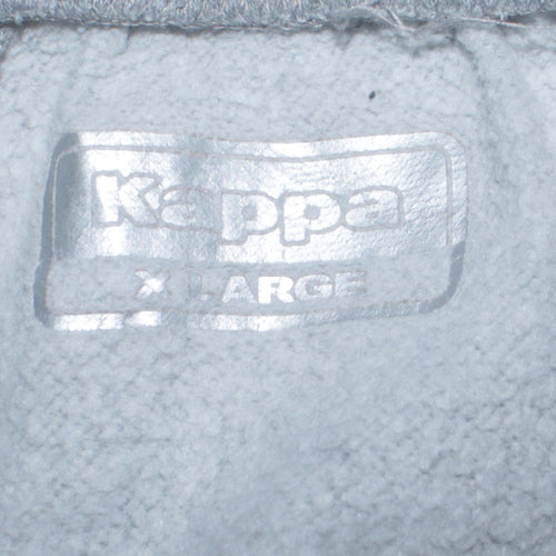 Kappa Men’s Grey Fleece Joggers XL Regular Fit Sportswear