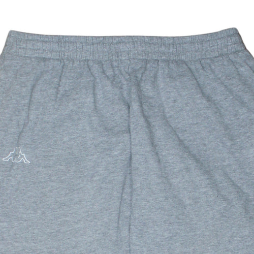 Kappa Men’s Grey Fleece Joggers XL Regular Fit Sportswear